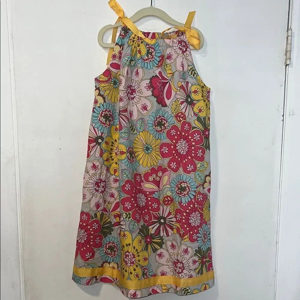 HANNA ANDERSSON Girls Pillowcase Floral Cotton Dress-10 {NWT}